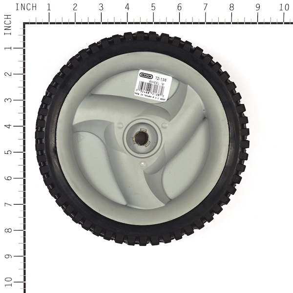 Wheel, 8X1.75 MAG2 RAD3 GRY